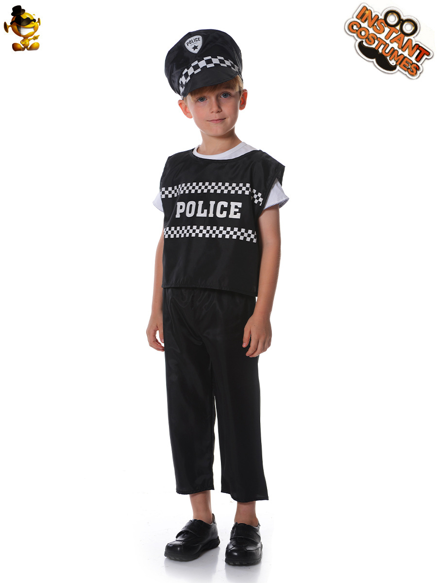 Los niños de Halloween de los hombres ropa uniforme niños uniforme de rol etapa de rendimiento de distribución de ropa al por mayor