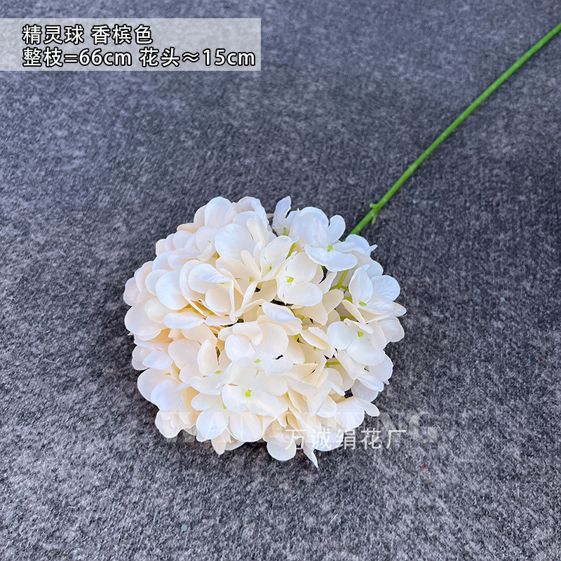 샴페인 컬러의 나뭇잎 없는 포켓볼 117개