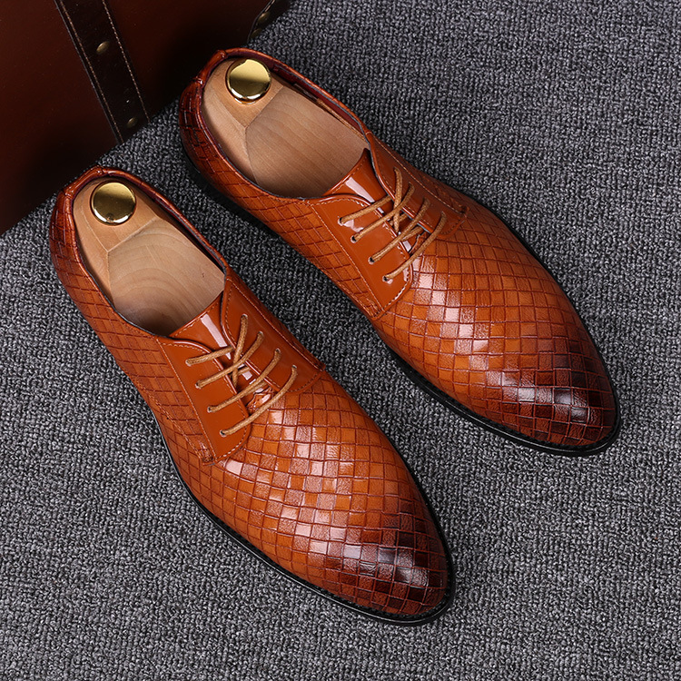 Malden Various Styles of Young and Middle-Aged British Leather Shoes with Cow Tendon Soles for Men, Flat Large Sizes in Stock for Quick Delivery