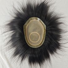 真人发块3号网+递针头旋四周生物边轻薄透气佩戴隐形无痕补发片男