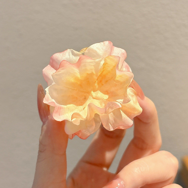 甜美小清新花朵发夹森系高级感刘海侧边夹海边氛围感拍照发饰头饰|undefined
