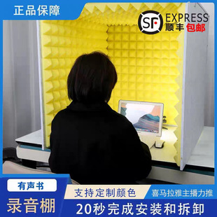 Simple Recording Studio, Detachable Himalayan Anchor Soundproofing, Home Recording Studio, Room Noise Reduction