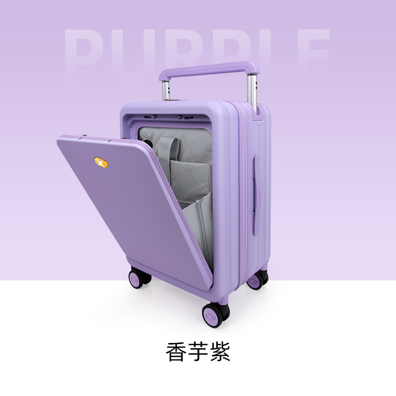 53L thanh kéo rộng mở phía trước hành lý đóng gói năng lượng khổng lồ SF màu tím miễn phí vận chuyển