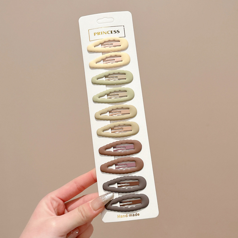 Horquilla de estrella colorida de dopamina, accesorio para el cabello para niños, horquilla con clip de flequillo lateral bonito para niñas, adorno para el cabello con clip BB.