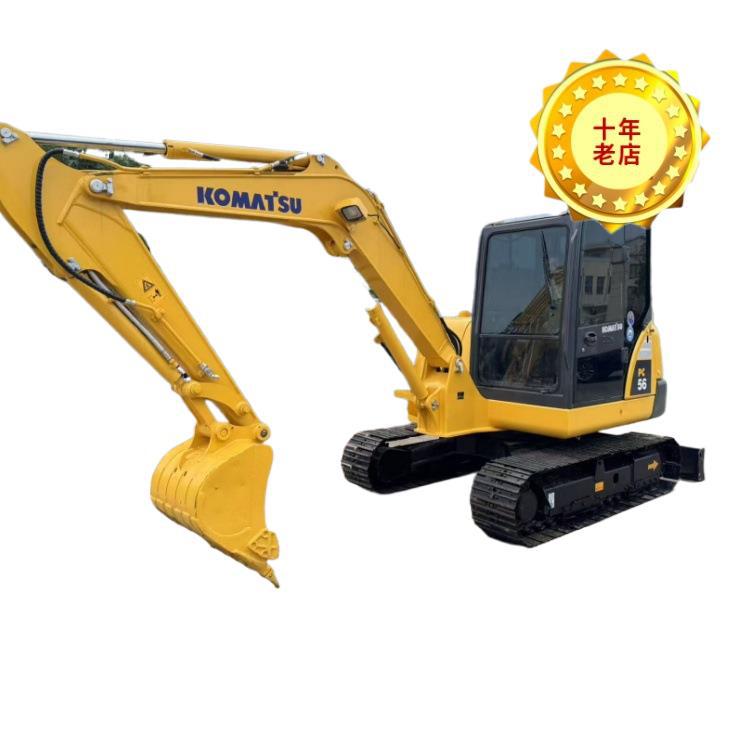 Excavadora Komatsu PC56 de segunda mano. Usado Komatsu PC55.PC60.PC350.PC450 Excavadora image 6