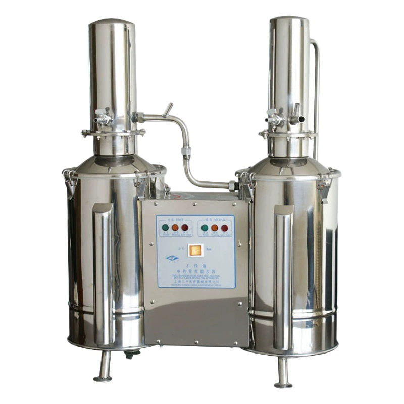 Shanghai Sanshen DZ5/10/20C Электротермический диспенсер для тяжелой дистилляции воды из нержавеющей стали