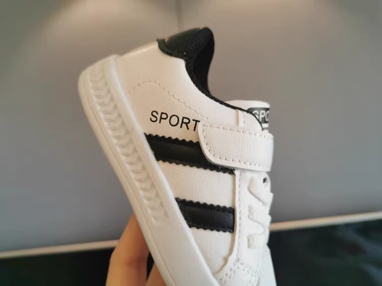 Frühling Herbst Walking Kindergarten Weiß Baby Kleine kinder Bord Schuhe Jungen und Mädchen Sport_voghion.com