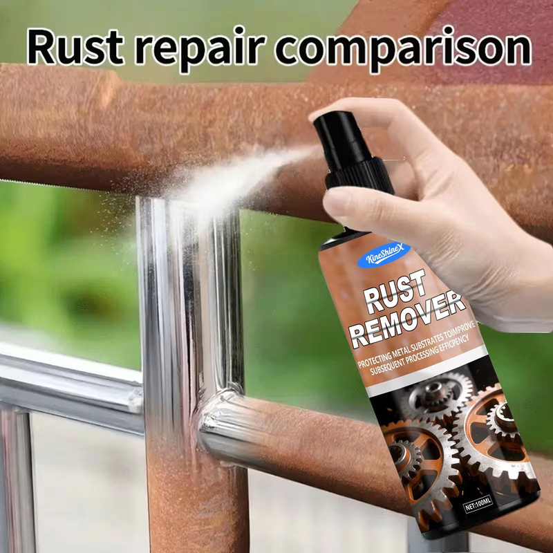 Heavy-Duty Metal Rust Removal and Lubrication Spray, Multi-Purpose Brake Chain Degreaser with Corrosion-Reducing Friction Formula Heavy-Duty Metal Rust Removal and Lubrication Spray, Multi-Purpose Brake Chain Degreaser with Corrosion-Reducing Friction Formula