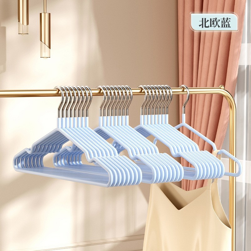 厚いハンガーを太くして、家庭用ハンガーを掛けて、学生寮の滑り止めを支えます。|undefined