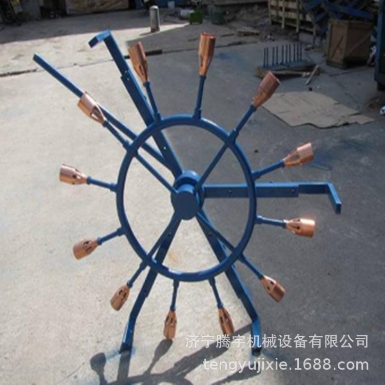 管道焊接预热加热器价环形管道火焰加热器天然气管道焊前加热器