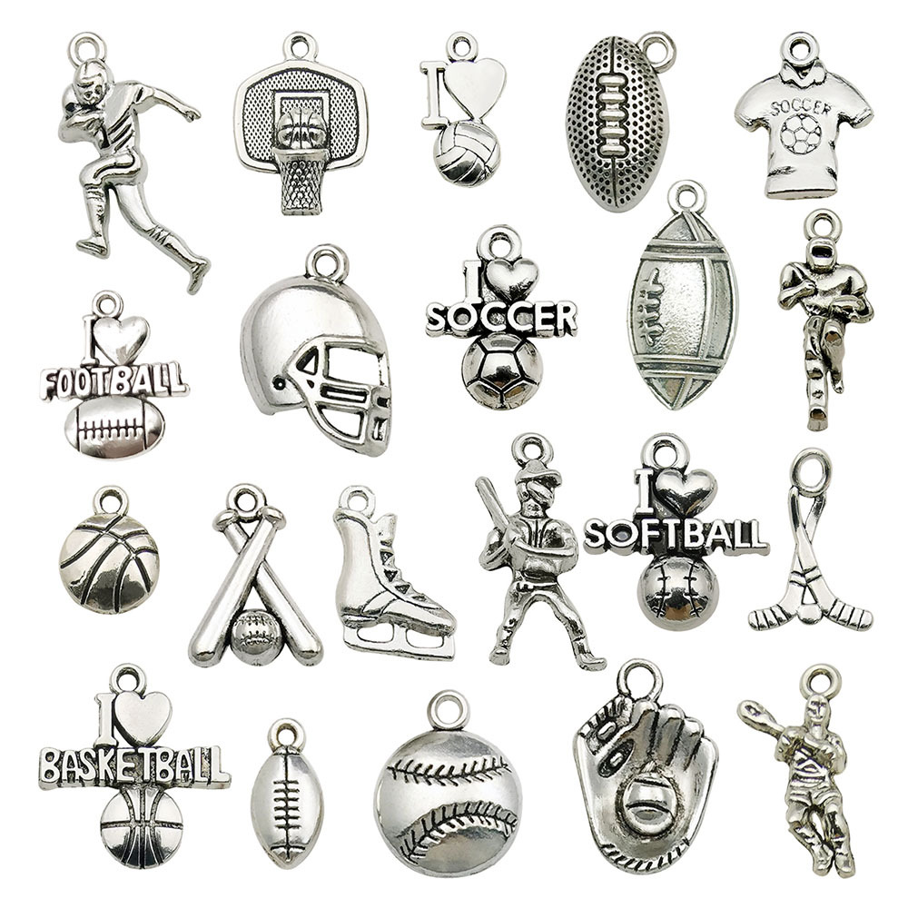 33g Weight Pendant Jewelry Making Type 10-30mm Jewelry Making Size DIY Jewelry Accessories Classification 1 Set Quantity Zinc alloy Material Human, Letter, Ball Pattern Casual, Simple Style Style 1 Set 10-30mm Zinc Alloy Human Letter Ball Pendant 3