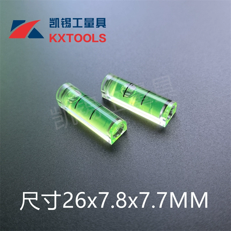 Уровень строительный акриловый, малый, квадратный, дугообразный, прозрачный, пластиковый, прямо с завода