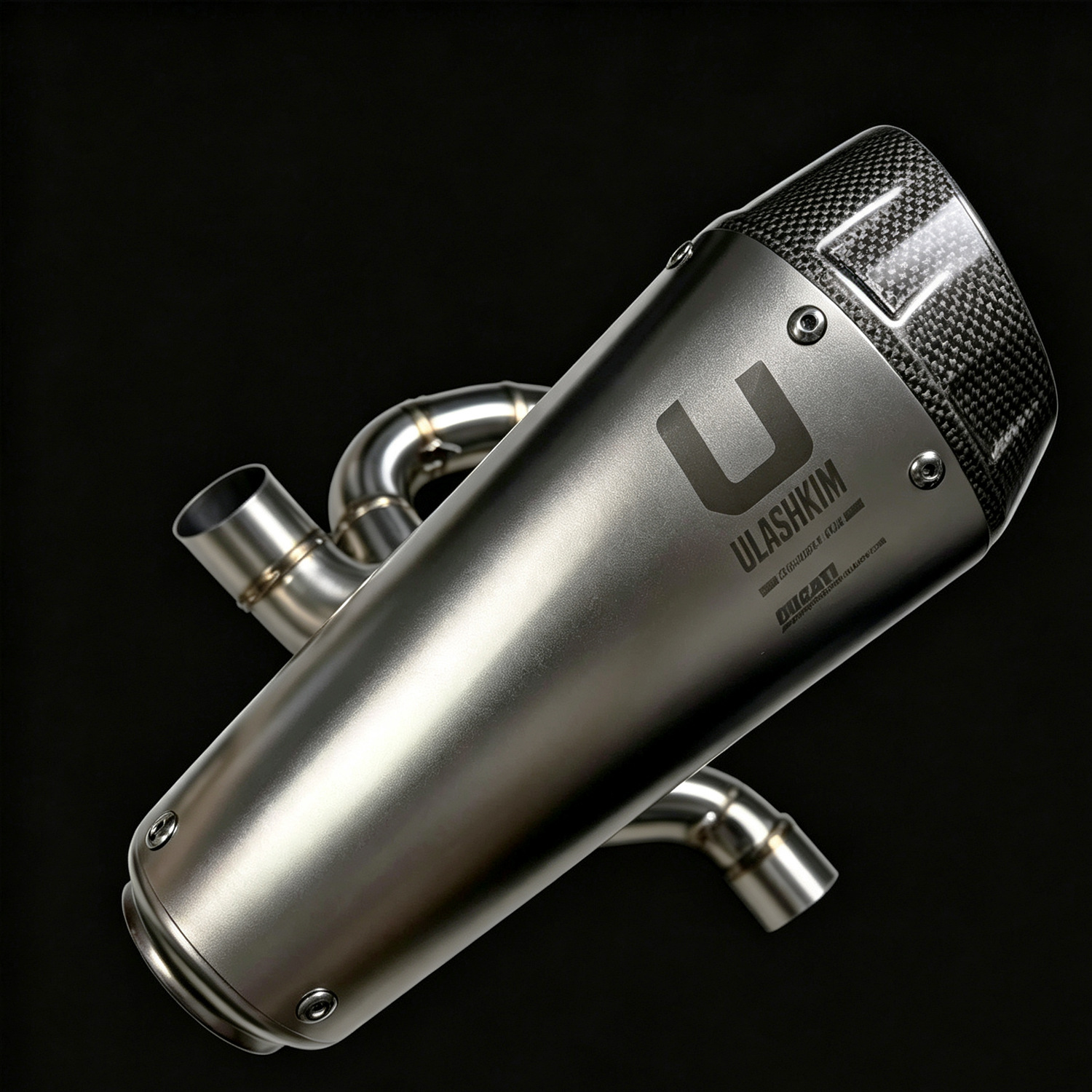 Motorcycle exhaust pipe suitable for Ducati Panigale V4 18-24 stainless steel exhaust pipe silencer