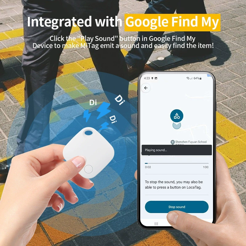 Иностранный трекер Google/локатор, подходит для экосистемы Google, GPS для питомцев, пожилых и детей, глобальное позиционирование