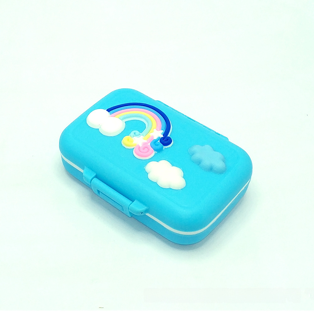 Rainbow Baby Tooth Box - Small Tweezers Included
