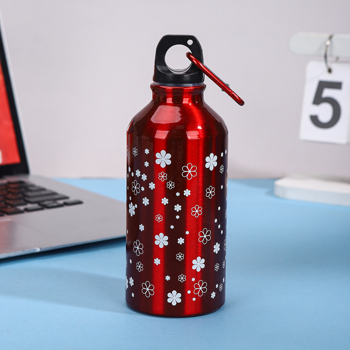 Nuevo simple taza de aluminio portátil de gran capacidad para niños y niñas ciclismo alpinismo botella de regalo taza LOGO al por mayor