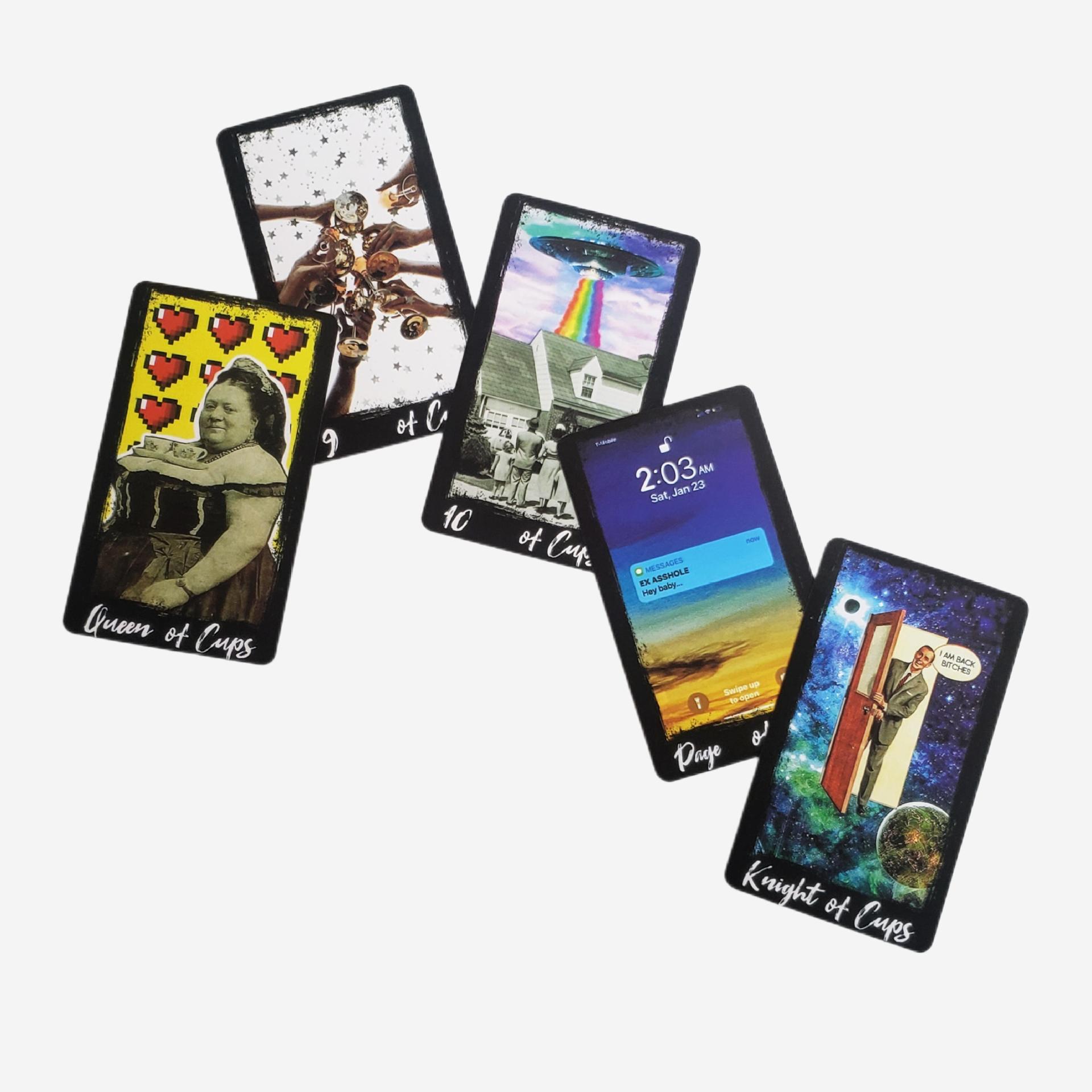 Nuovo modello 2023 The 3ad Ass Tarot Bad Guy Tarot Board Gioco di carte casual Transfrontaliero Articolo di tendenza_voghion.com
