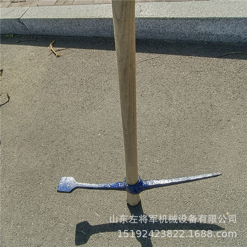 铁路工具道镐 矿用道镐640mm道镐钢镐 大头镐含木把尖方式