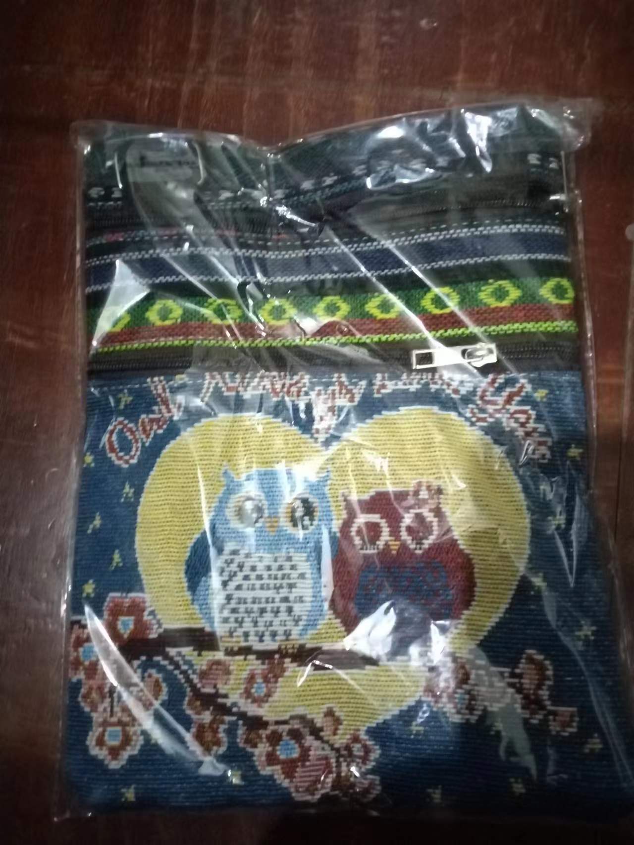 Estilo étnico bordado elefante dibujos animados bolsa de mensajero Dai bolsa de hombro de viaje de las mujeres teléfono móvil bolsa de hombro lateral