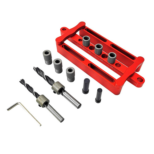 X320 woodworking punching positioner, round wood tenon punch, furniture punching, side panel punching tool