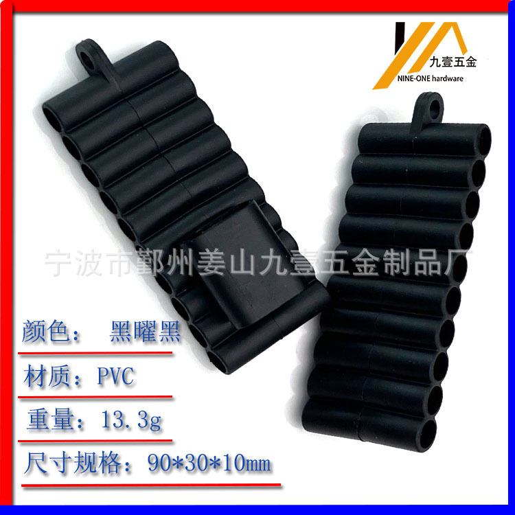 現物PVCロットのゴムの条22穴の多い規格の単一のロットの台の電動のロットの収納条22pcの登山ボタン|undefined