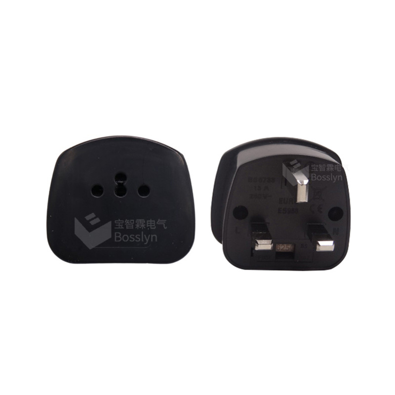 意大利转英式转换插头 英标转瑞士转换插座 出差旅行转换器