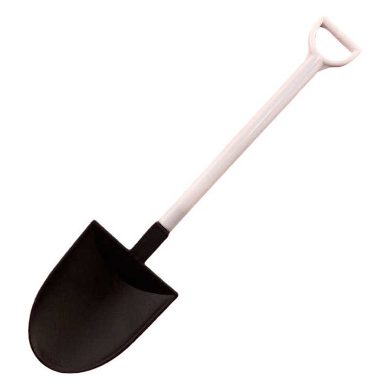 Plastic Disposable Soldier Shovel Spoon Separate Packaging Small Spoon Cake Ice Cream Dessert Spoon Creative Plastic Spoon