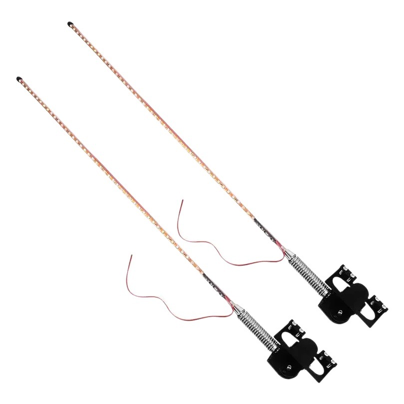 Car Truck 12-24v Universal antenna light decoration LED modified colorful streamer flash pilot light horse running light