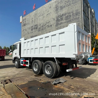跨境重汽豪沃后八轮TX自卸车 371马力砂石料倾斜车 颜色可订