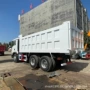 豪沃跨境马力颜色自卸车