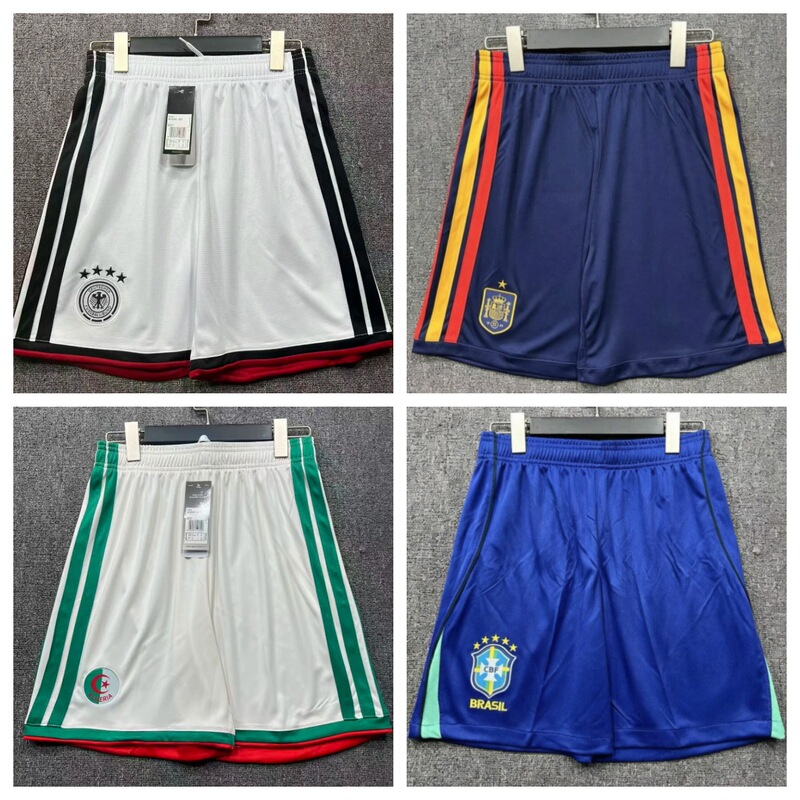 2026/27 World Cup National Team Shorts Brazil Argentina Germany Spain Italy