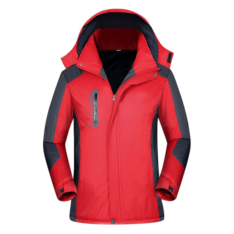 Мужская флисовая куртка для работы на открытом воздухе, очень толстая, ветрозащитная и теплая, больших размеров, с возможностью нанесения логотипа.