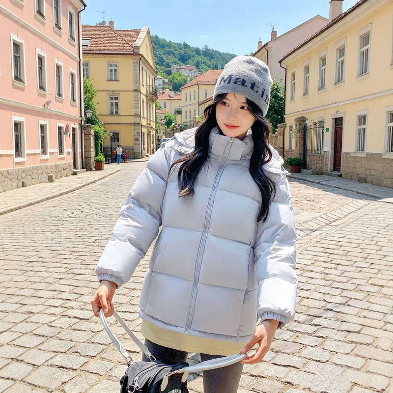 MM Mingmo same style short down jacket for women, winter 2026 new collection, petite size, couple's thickened popular jacket MM Mingmo same style short down jacket for women, winter 2026 new collection, petite size, couple's thickened popular jacket