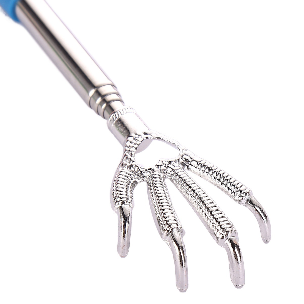 Garra de águila de acero inoxidable telescópica cosquillas masajeador de acero inoxidable cosquillas rascador