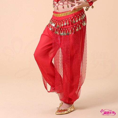 New children's highlight pants children's belly dance clothing children's Indian dance performance clothing dance practice clothing pants