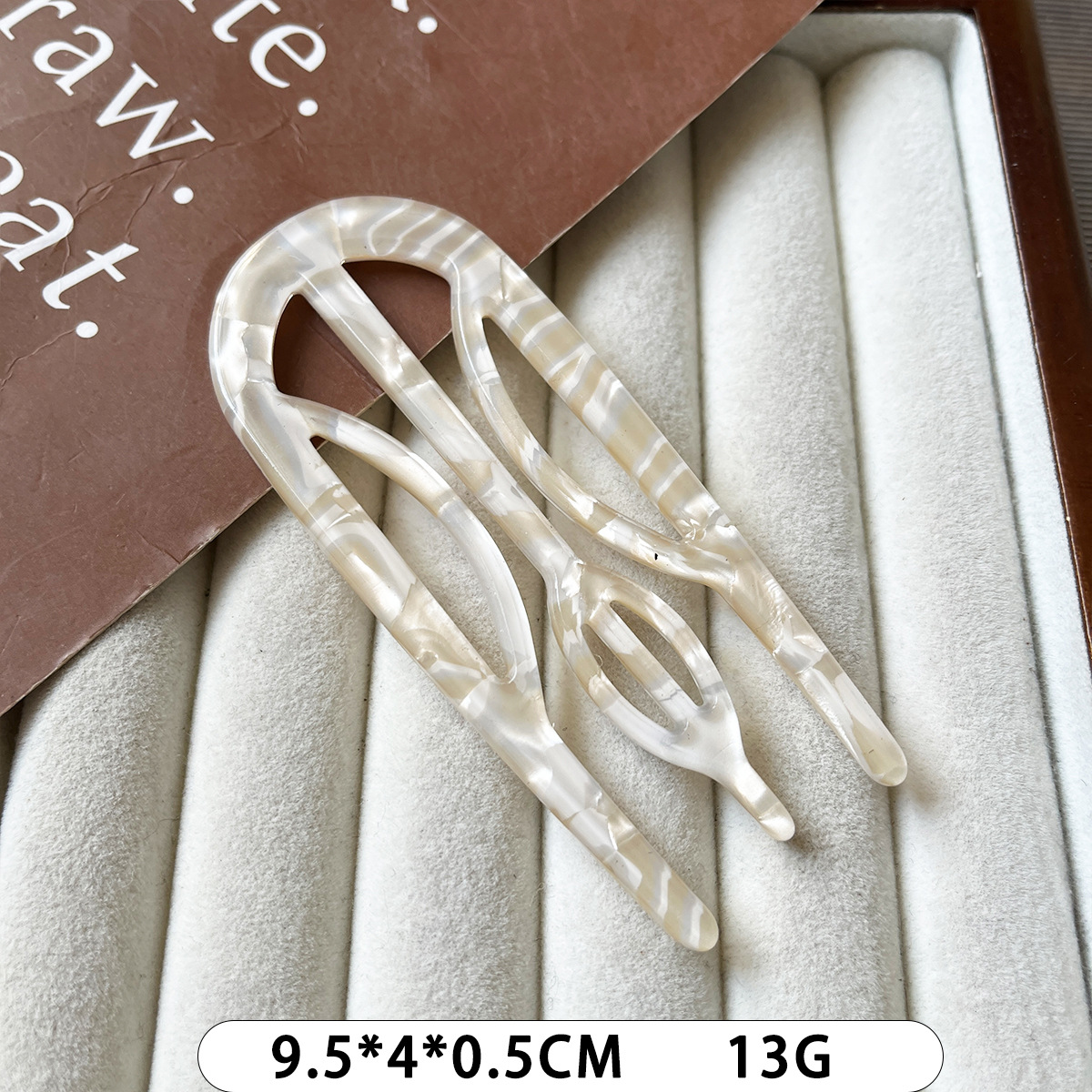 Clipper de cabello de PVC grande en forma de U, pellizco de cabello de mujer, nuevo estilo chino, nuevo estilo de cabello de alta calidad image 13