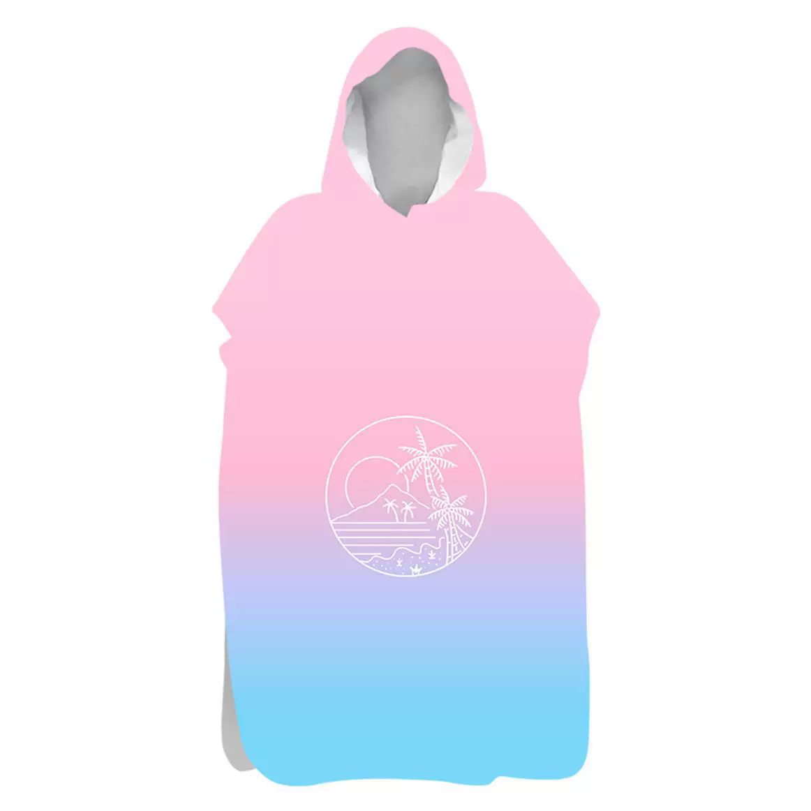 Двусторонний бархатный быстрый сухой плащ банное полотенце для дайвинга теплое пальто для плавания с капюшоном халат игровой геймпад Баскетбольный огонь