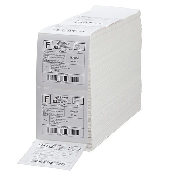 Thermal paper 100*100 three-proof adhesive express surface single label paper e-mail treasure 100*150 thermal printing paper