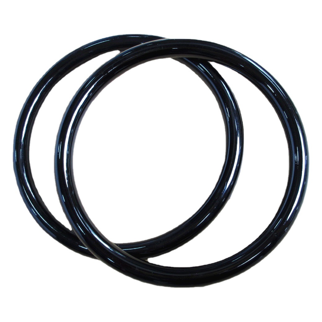Cross-Border Round Hand-Held D-Shaped Satchel Ring Semi-Circle Handle Bag Cotton Rope DIY Handle Cloth Bag Accessories