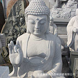 福建惠安石雕佛像源头厂家 寺庙石雕大日如来佛祖像 提供图片加工