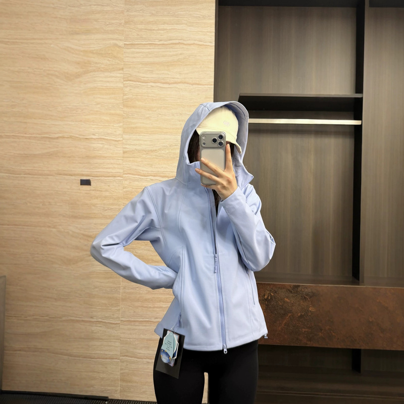 Little Sun alternative sports outdoor hiking hooded windproof and water-repellent thin fleece warm breathable jacket for women Little Sun alternative sports outdoor hiking hooded windproof and water-repellent thin fleece warm breathable jacket for women