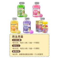 Strictly Selected Nanjing Tongren Tang Meigegele Tatta Candy Mixed Flavors 36g Wholesale Children's Tablets