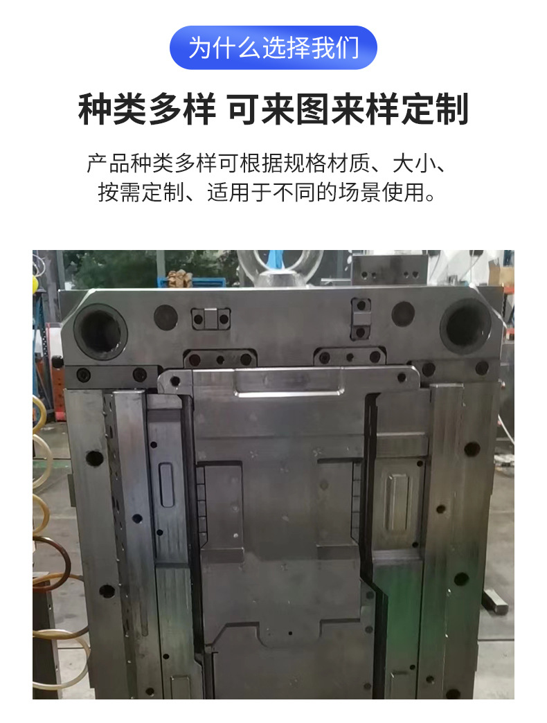 Custom Injection Mold Processing, Mold Opening According to Drawings and Samples, Custom Plastic Molds for Abs Shells and Pvc Accessories