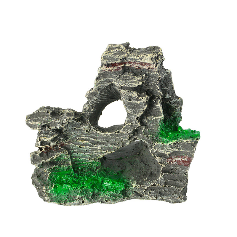 Explosiva pecera creativa acuario decoración paisajismo resina rocalla acuario artesanía en el hogar en stock