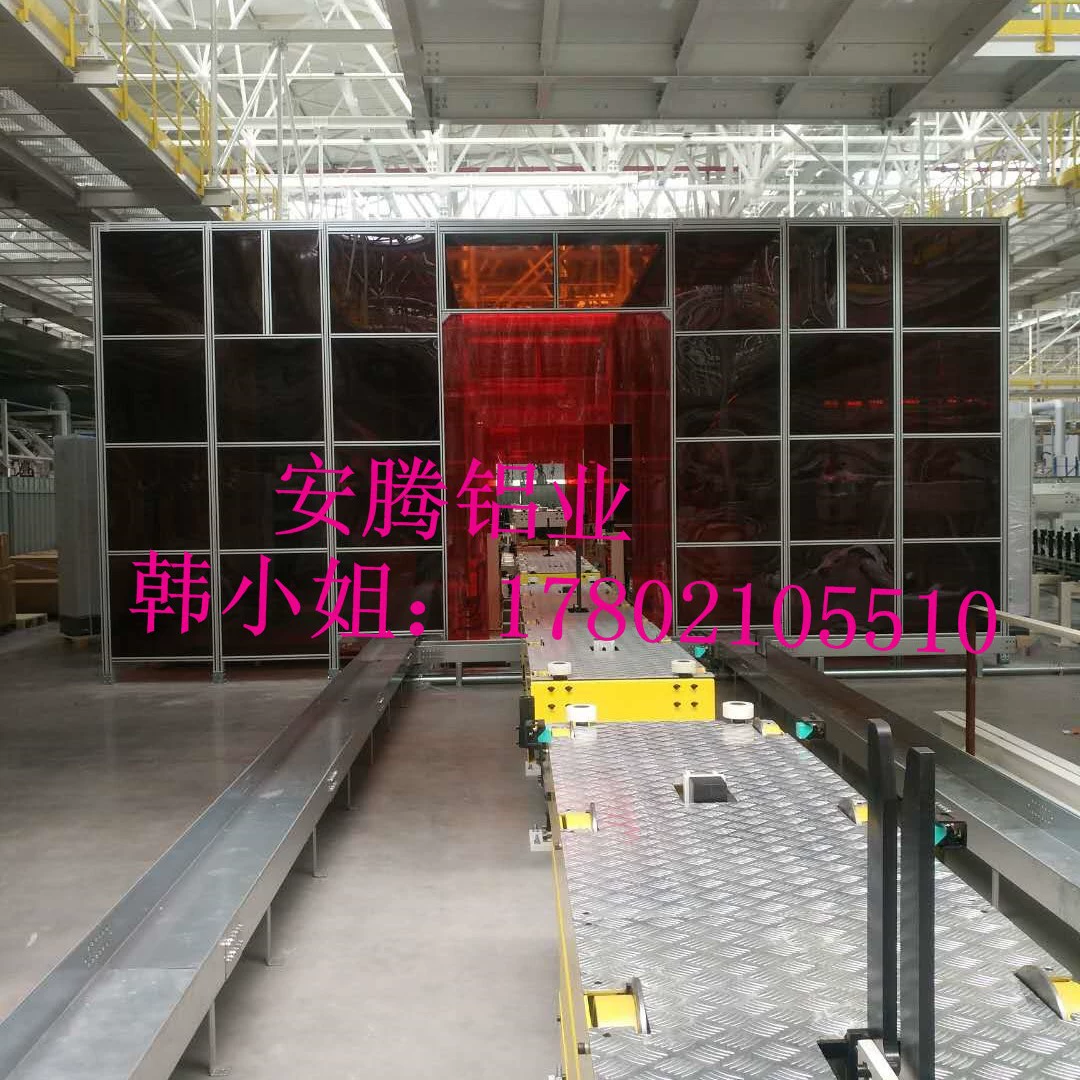 Шанхайская автоматизированная интеллектуальная интегрированная линия производства роботов с защитным ограждением