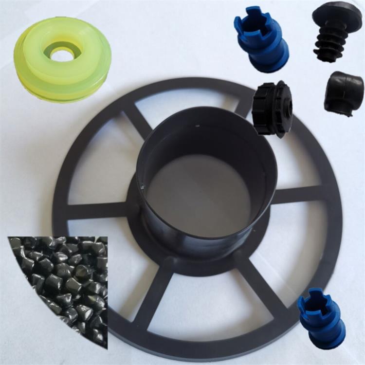 【品质可靠】黑色TPE颗粒，TPE注塑级软硬度黑色颗粒