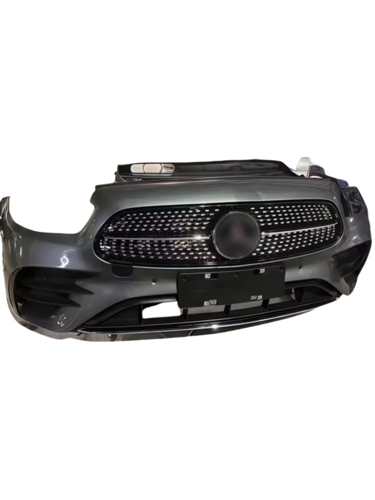 Suitable for Mercedes-Benz E-Class W213 E260 E300 Front Bumper Assembly Amg Front Face Head Mouth Front Bumper