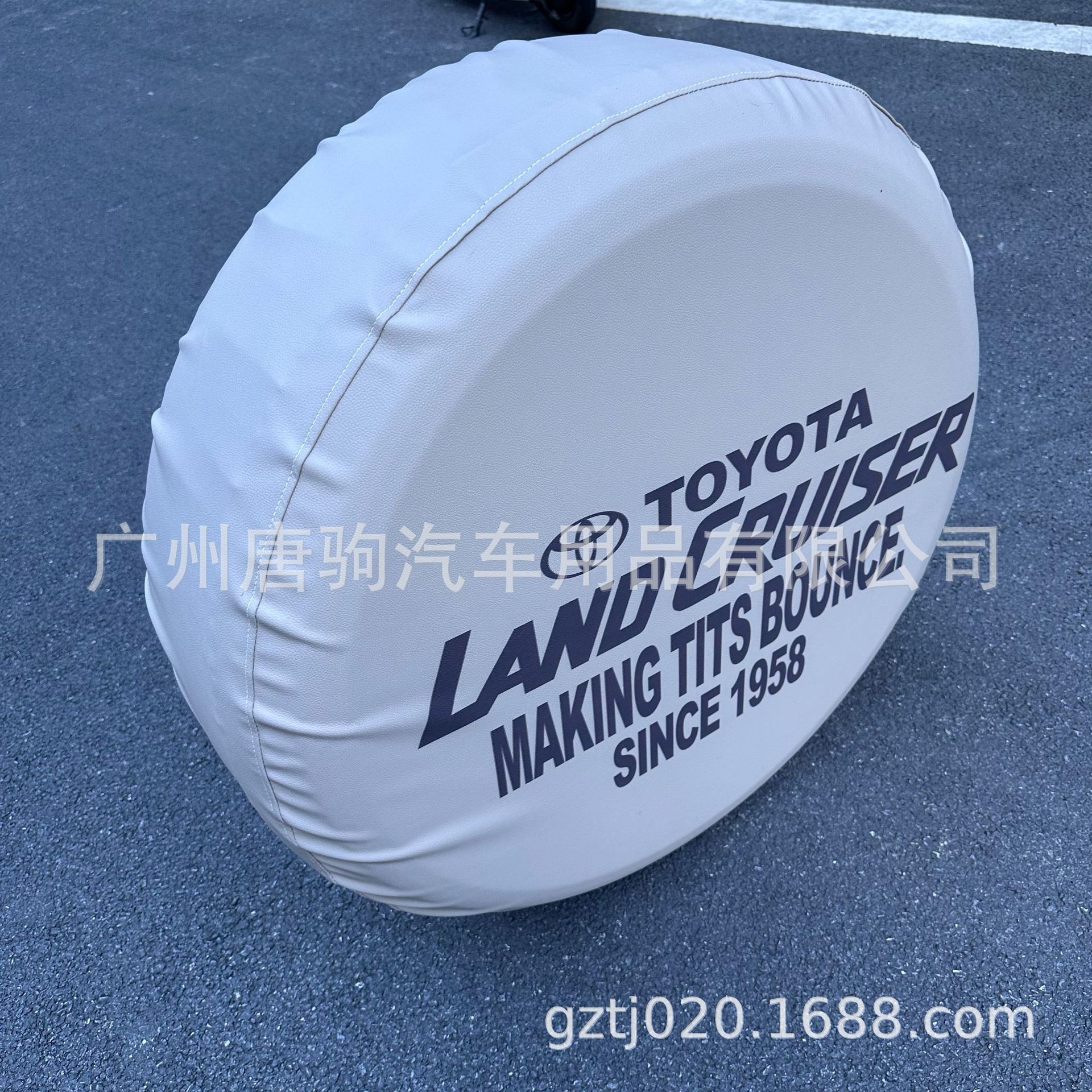 Suitable for Toyota Land Cruiser LC70 76 79 80 modified spare tire cover decorative tire protection cover