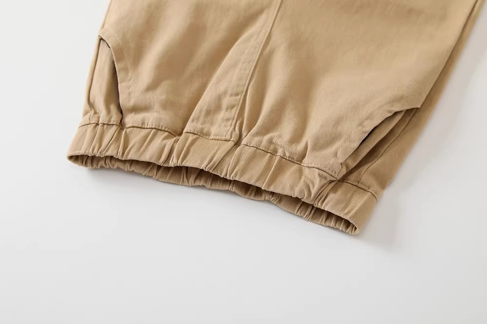 Klassische Kinder Stoffhose Aus Twill Baumwolle Für Schule Alltag_voghion.com