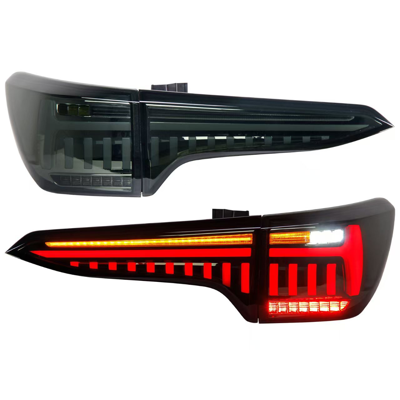 Adecuado para 16-24 Toyota Runner luz trasera Traveler Kenuner luz trasera modificada luz de freno trasera